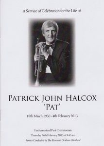 Pat Halcox