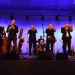 2015 line-up
A new band picture has rencently been shot and the rights have been bought by Bert Brandsma. From left to right:
Nick White, Trevor Whiting, Jackie Flavelle (hidden), Bert Brandsma, Pete Rudeforth, Gregor Beck, Mike Henry, Bob Hunt, Joe Farler and Chris Barber Image 6